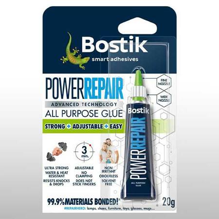 ΚΟΛΛΑ BOSTIK POWER REPAIR ΥΠΕΡΔΙΑΦΑΝΟ ΠΑΝΙΣΧΥΡO ΣΥΓΚΟΛΛΗΤΙΚΟ 20GR ΚΟΛΛΑ BOSTIK POWER REPAIR ΥΠΕΡΔΙΑΦΑΝΟ ΠΑΝΙΣΧΥΡO ΣΥΓΚΟΛΛΗΤΙΚΟ 20GR