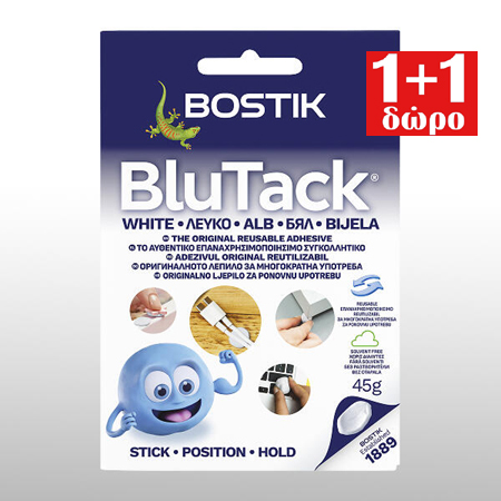 ΚΟΛΛΑ ΒΟSΤΙΚ ΒLU ΤΑCΚ WHITE ΛΕΥΚΟ 45GR ΚΟΛΛΑ ΒΟSΤΙΚ ΒLU ΤΑCΚ WHITE ΛΕΥΚΟ 45GR