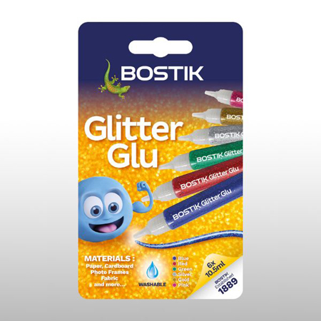 ΚΟΛΛΑ ΒΟSΤΙΚ GLITTER GLU 6 ΧΡΩΜΑΤΑ 10.5 ml ΚΟΛΛΑ ΒΟSΤΙΚ GLITTER GLU 6 ΧΡΩΜΑΤΑ 10.5 ml