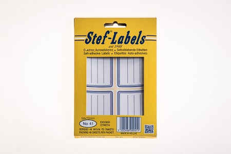 ΕΤΙΚΕΤΕΣ STEF ΑΥΤΟΚ.ΤΕΤΡΑΔ.Νο.41