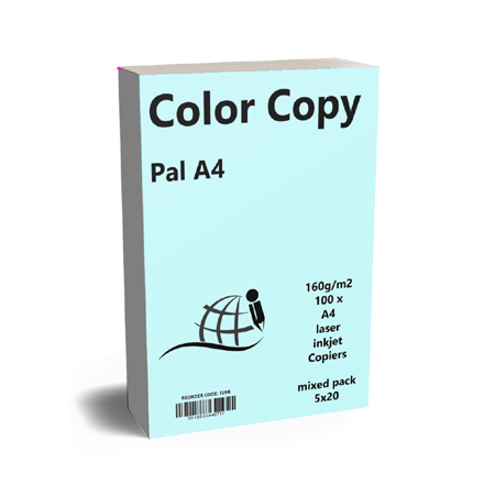 ΦΩΤΟΤΥΠΙΚΟ ΧΑΡΤΙ  Α4 COLOR ΠΑΛ ΜΙΧ 160GR Φ100