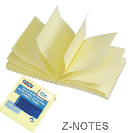 ΑΥΤΟΚΟΛΛΗΤΑ ΧΑΡΤΑΚΙΑ OFFICE PAD ΚΙΤΡΙΝΟ 76X76 Z-NOTES 100Φ