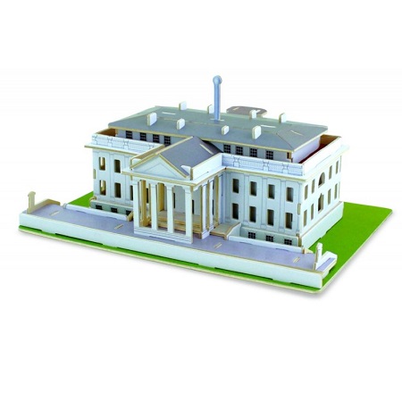 ΞΥΛΙΝΟ 3D ROBOTIME WASHINGHTON WHITEHOUSE