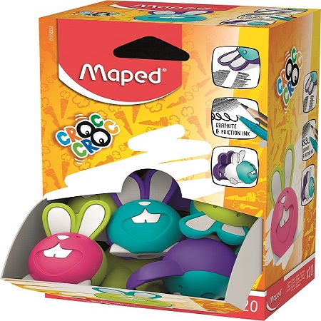 ΓΟΜΕΣ MAPED CROC CROC PUZZLE ΛΑΓΟΥΔΑΚΙ DISPLAY 20