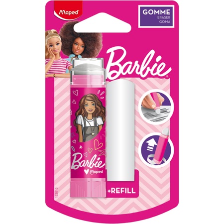 ΓΟΜΕΣ MAPED BARBIE STICK BLISTER X32