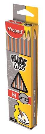 ΜΟΛΥΒΙΑ MAPED BLACK'PEPS H ΣΕ ΚΟΥΤΙ 12 ΤΕΜ