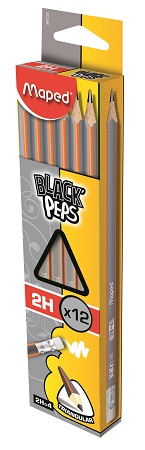 ΜΟΛΥΒΙΑ MAPED BLACK PEP'S ΜΕ ΓΟΜΑ 2Η ΚΤ 12ΤΜΧ 