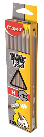 ΜΟΛΥΒΙΑ MAPED BLACK PEP'S ΜΕ ΓΟΜΑ Η ΚΤ 12ΤΜΧ  