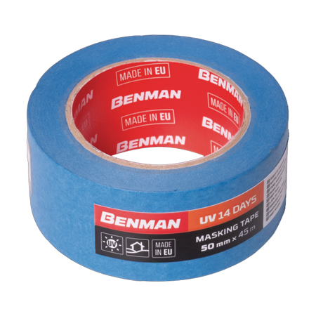 ΧΑΡΤΟΤΑΙΝΙΑ MASKING TAPE 38mm x 45 ΜΕΤΡΑ ΣΕ ΜΠΛΕ 