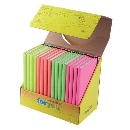 ΣΗΜΕΙΩΜΑΤΑΡΙΑ ΠΛΑΣΤΙΚΑ NEON ή PASTEL ή ΒΑΣΙΚΑ ΧΡΩΜΑΤΑ (ΤΥΧΑΙΑ ΕΠΙΛΟΓΗ) ΡΙΓΕ Φ.80 14Χ9 24Τ