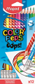 ΞΥΛΟΜΠΟΓΙΕΣ MAPED COLOR'PEPS OOPS 12 ΧΡΩΜΑΤΑ