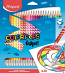 ΞΥΛΟΜΠΟΓΙΕΣ MAPED COLOR'PEPS OOPS (ΜΕ ΓΟΜΑ) 24 ΧΡΩΜΑΤΑ