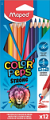 ΞΥΛΟΜΠΟΓΙΕΣ MAPED COLOR'PEPS STRONG 12 ΧΡΩΜΑΤΑ