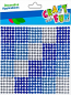 ΑΥΤΟΚΟΛΛΗΤΑ CRAFT WITH FUN ΔΙΑΜΑΝΤΑΚΙΑ ΜΠΛΕ