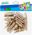 ΧΕΙΡΟΤΕΧΝΙΑΣ CRAFT WITH FUN  ΞΥΛΙΝΑ 3,5ΕΚ 24ΤΕΜ.