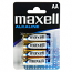 ΜΠΑΤΑΡΙΕΣ MAXELL ALKALINE LR06 AA BLISTER 4T