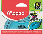 ΜΟΙΡΟΓΝΩΜΟΝΙΟ MAPED 180° ΒΑΣΗ 10CM TWIST'N'FLEX 3 ΧΡΩΜΑΤΑ