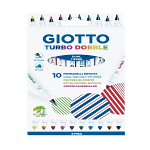 ΜΑΡΚΑΔΟΡΟΙ GIOTTO TURBO DOBBLE 10 ΧΡΩΜΑΤΩΝ