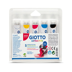 ΤΕΜΠΕΡΕΣ GIOTTO 21ml ΣΕΤ 5 ΧΡΩΜΑΤΩΝ