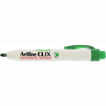 ΜΑΡΚΑΔΟΡΟΙ ARTLINE ΑΣΠΡΟΥ ΠΙΝΑΚΑ EK-573Α CLIX ΣΤΡΟΓΓ. ΜΥΤΗ 2mm ΠΡΑΣΙΝΟ ΧΡΩΜΑ