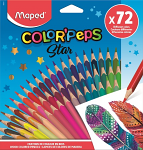 ΞΥΛΟΜΠΟΓΙΕΣ MAPED COLOR'PEPS STARS 72 ΧΡΩΜΑΤΑ