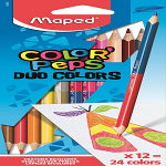 ΞΥΛΟΜΠΟΓΙΕΣ MAPED COLOR'PEPS DUO 12 TMX