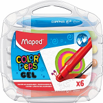 ΚΗΡΟΜΠΟΓΙΕΣ MAPED COLOR'PEPS GEL X6 ΣΕ ΠΛΑΣΤΙΚΟ ΚΟΥΤΙ