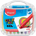 ΚΗΡΟΜΠΟΓΙΕΣ MAPED COLOR'PEPS GEL X10 ΣΕ ΠΛΑΣΤΙΚΟ ΚΟΥΤΙ