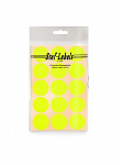 ΕΤΙΚΕΤΕΣ STEF FLUO ΣΤΡΟΓΓΥΛΕΣ ΔΙΑΜ.32mm ΚΙΤΡΙΝΕΣ ΠΑΚΕΤΟ 40 ΦΥΛΛΩΝ